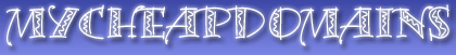 Return to homepage MyCheapDomains logo